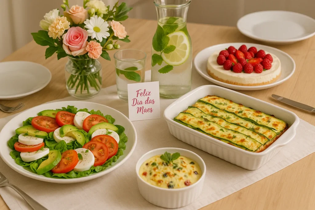 🥗 Almoço Fitness em 3 Etapas Para Surpreender a Mamãe: Um Banquete Saudável e Cheio de Amor