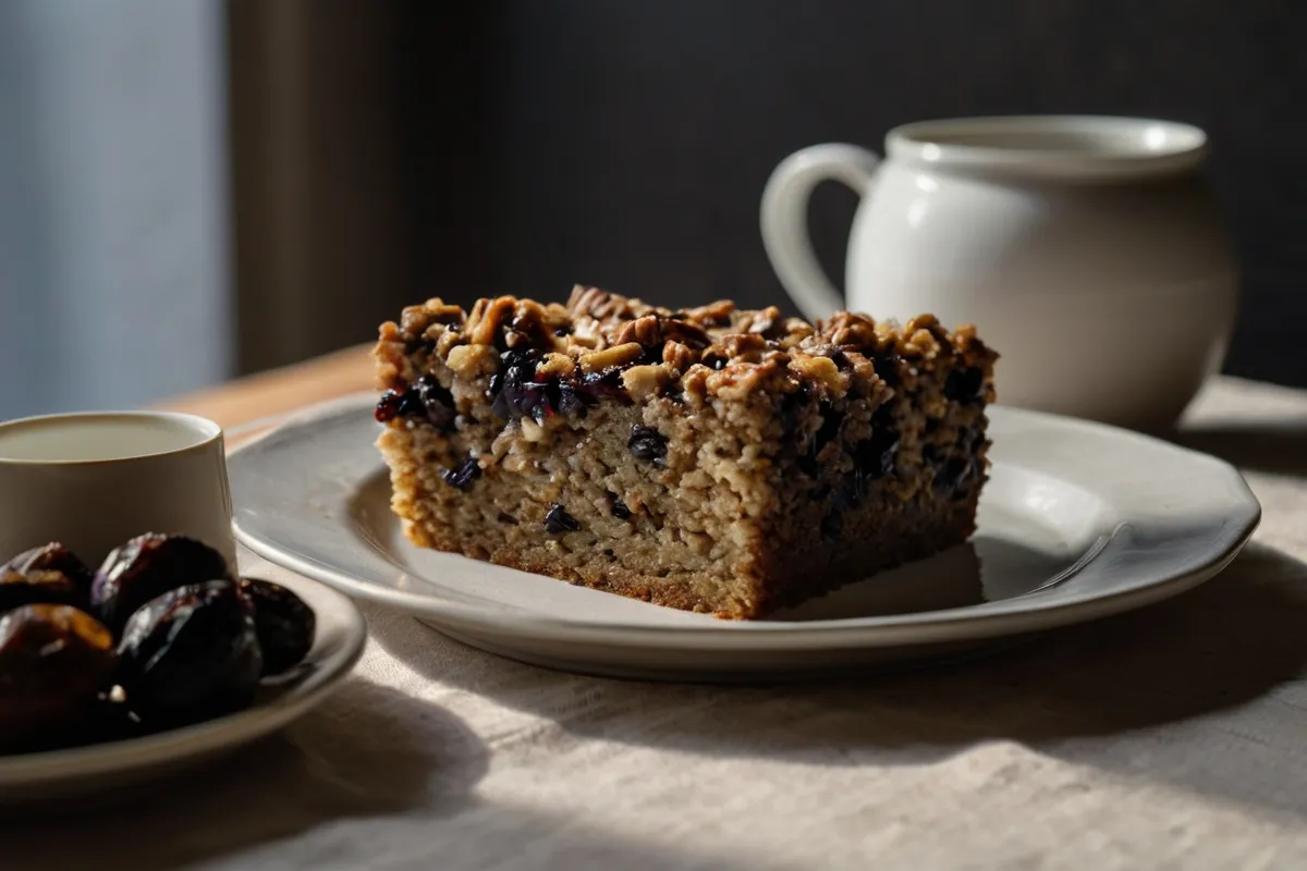 🍰 Bolo de Ameixa com Nozes: Aromático, Funcional e com Sabor de Conforto