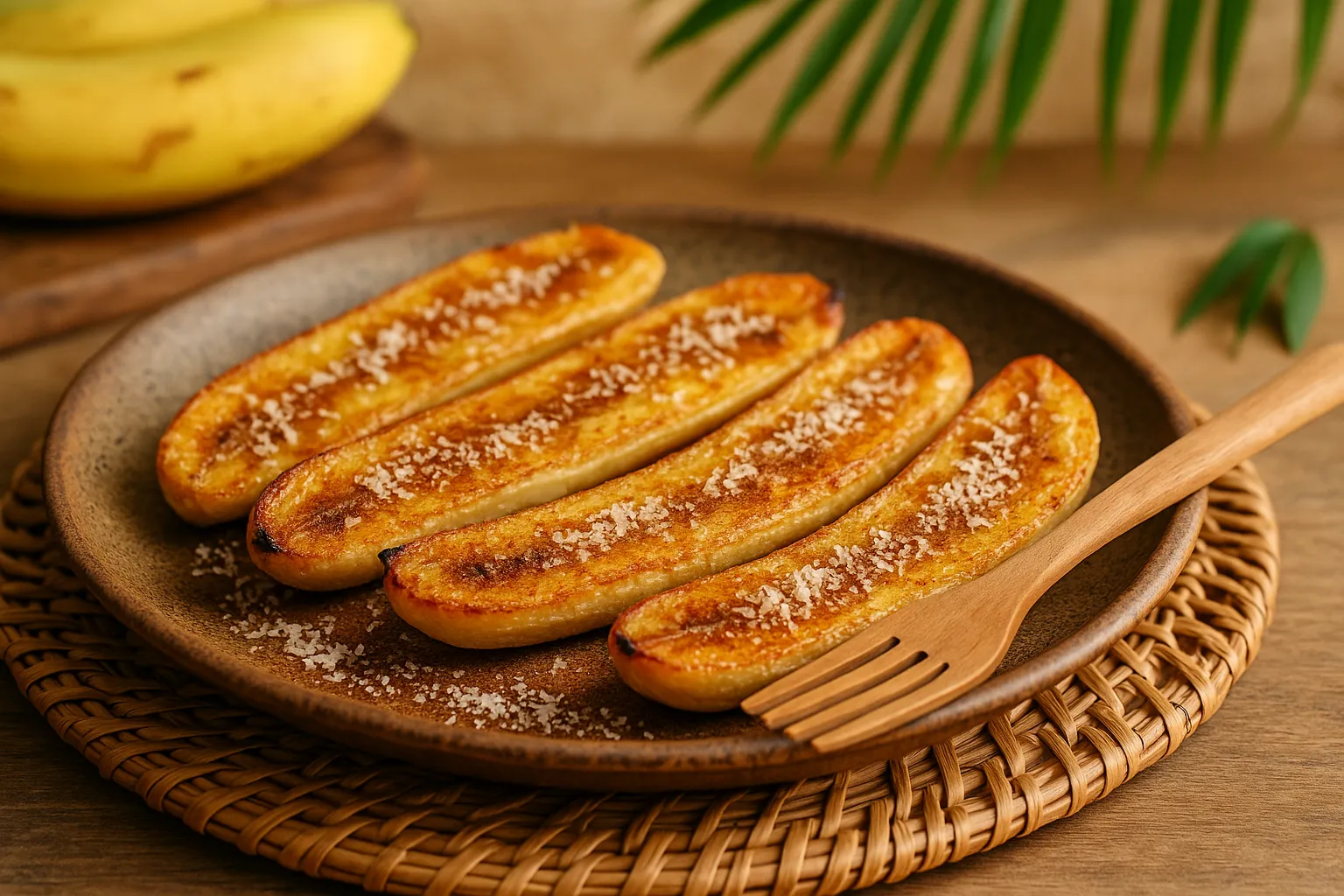 🍌🔥 Doce de Banana na Airfryer com Canela e Coco