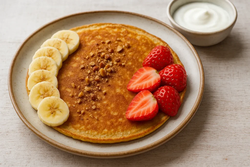 🥞 Essa Panqueca Proteica Roubou a Cena Aqui em Casa (Rápida e Fácil)