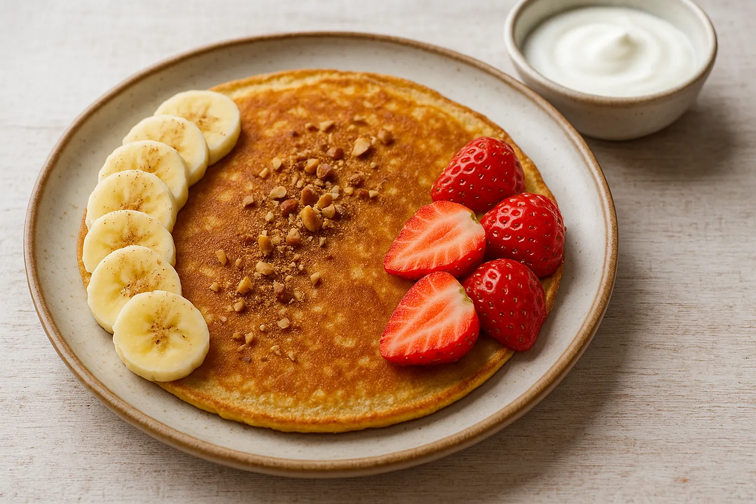 🥞 Essa Panqueca Proteica Roubou a Cena Aqui em Casa (Rápida e Fácil)