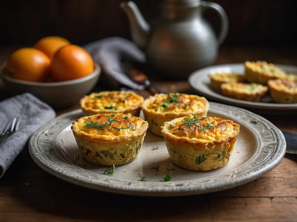 🧁 Mini Quiches de Legumes com Ovo e Farelo de Aveia: Saudáveis, Práticas e Sem Farinha Refinada