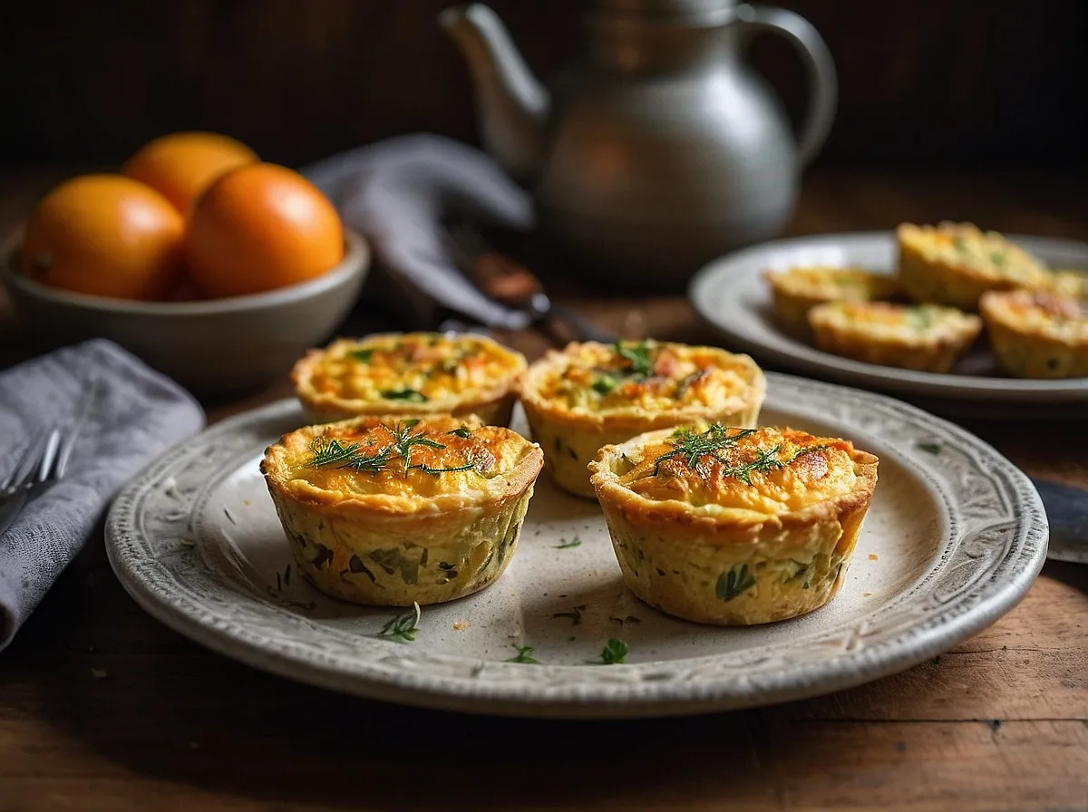 🧁 Mini Quiches de Legumes com Ovo e Farelo de Aveia: Saudáveis, Práticas e Sem Farinha Refinada