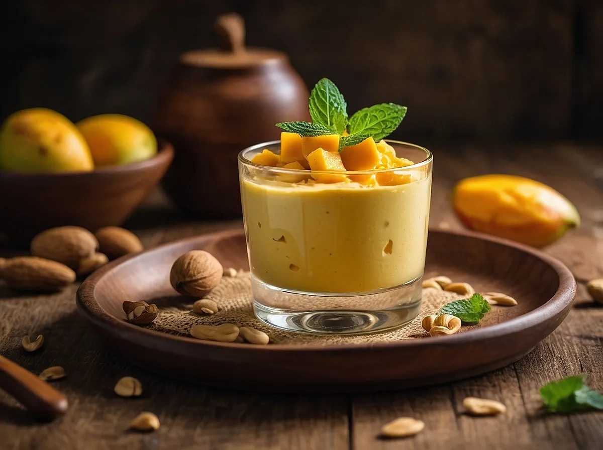 🥭 Mousse de Manga com Leite de Castanhas: Cremosa, Refrescante e 100% Natural
