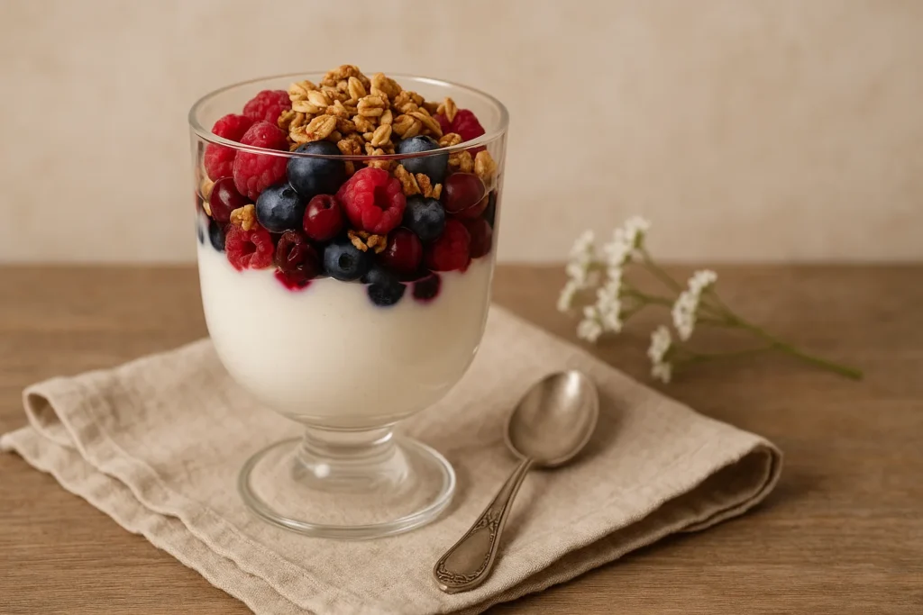 🍓 Por Que Minha Mãe Pediu Bis Dessa Sobremesa Fit? (E Ainda Quis a Receita!)