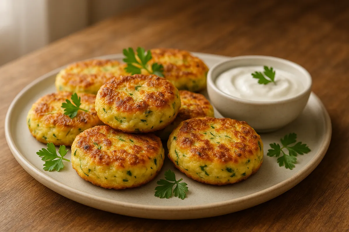 Bolinhos de Abobrinha com Ricota