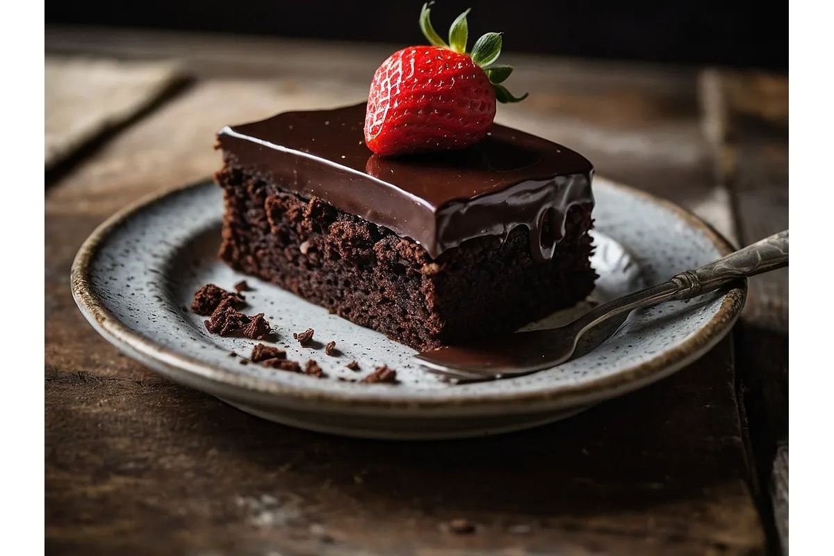 Bolo de Feijão Preto com Cacau