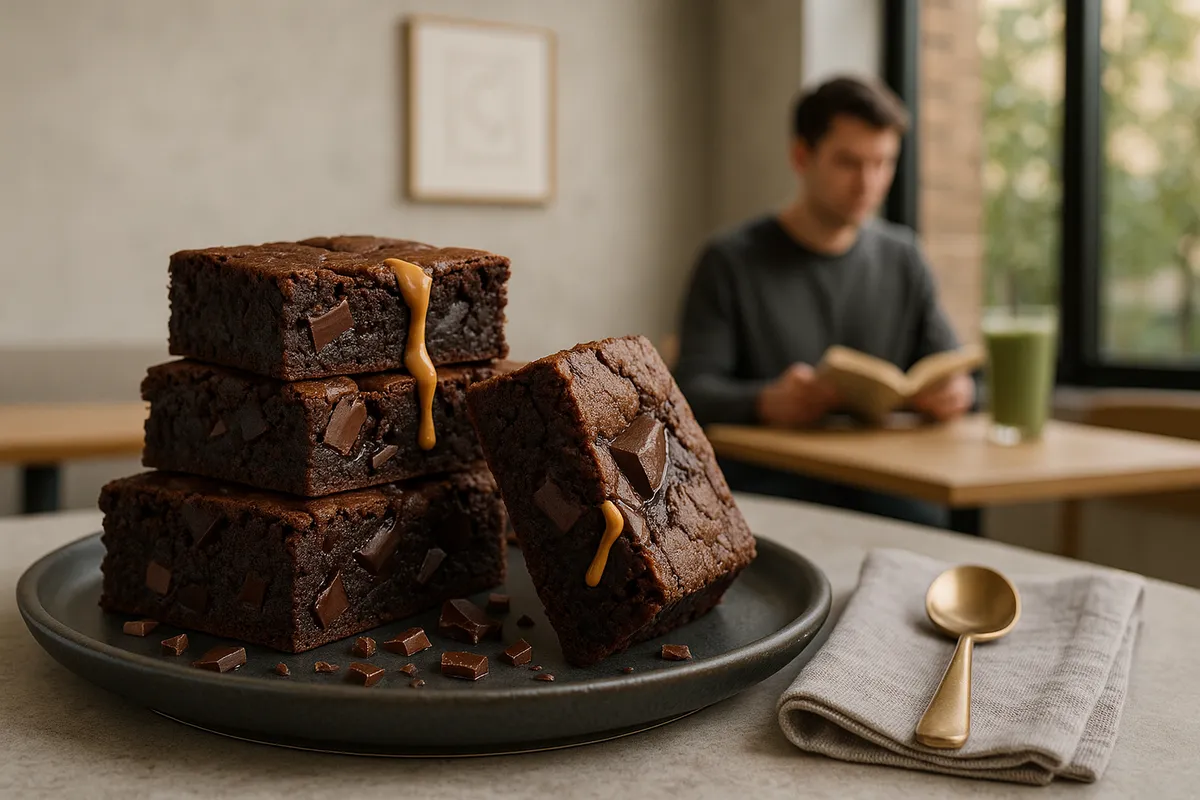 🍫 Brownie Fit Que Fica Molhadinho Por Dentro (E Sem Farinha!)