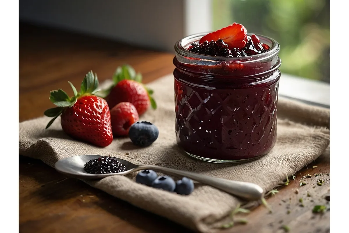 Essa Geleia de Chia Com Frutas Está Bombando Entre as Receitas Clean