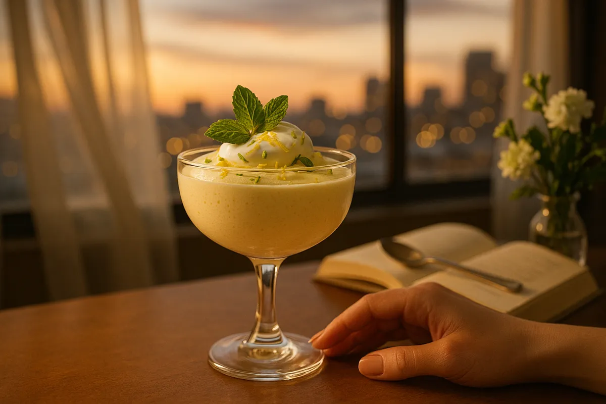 🍋 Essa Mousse de Limão Tem Cara de Sobremesa Gourmet (E É Fit!)