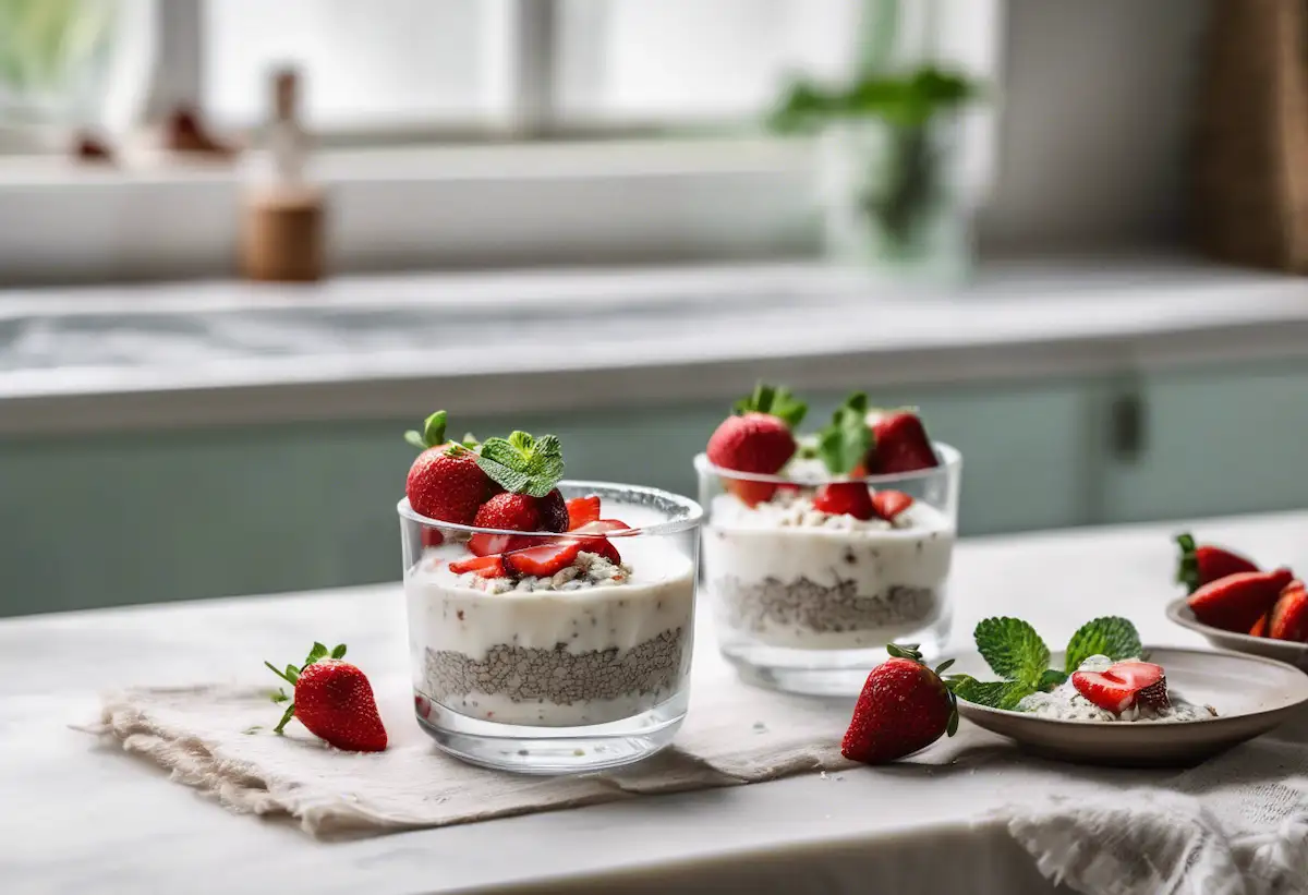 Essa Receita Com Morango e Coco é Visualmente Irresistível