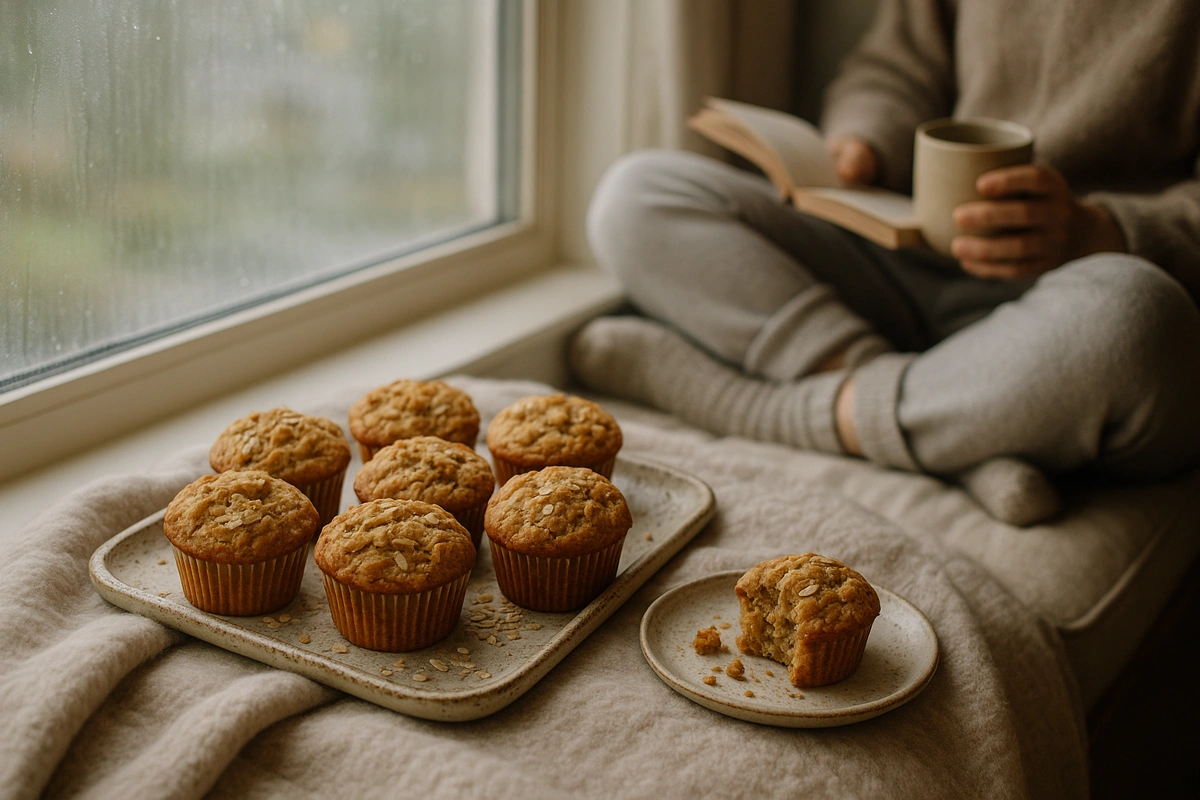 🍏 Essa Receita de Muffin de Maçã e Aveia É a Definição de Conforto