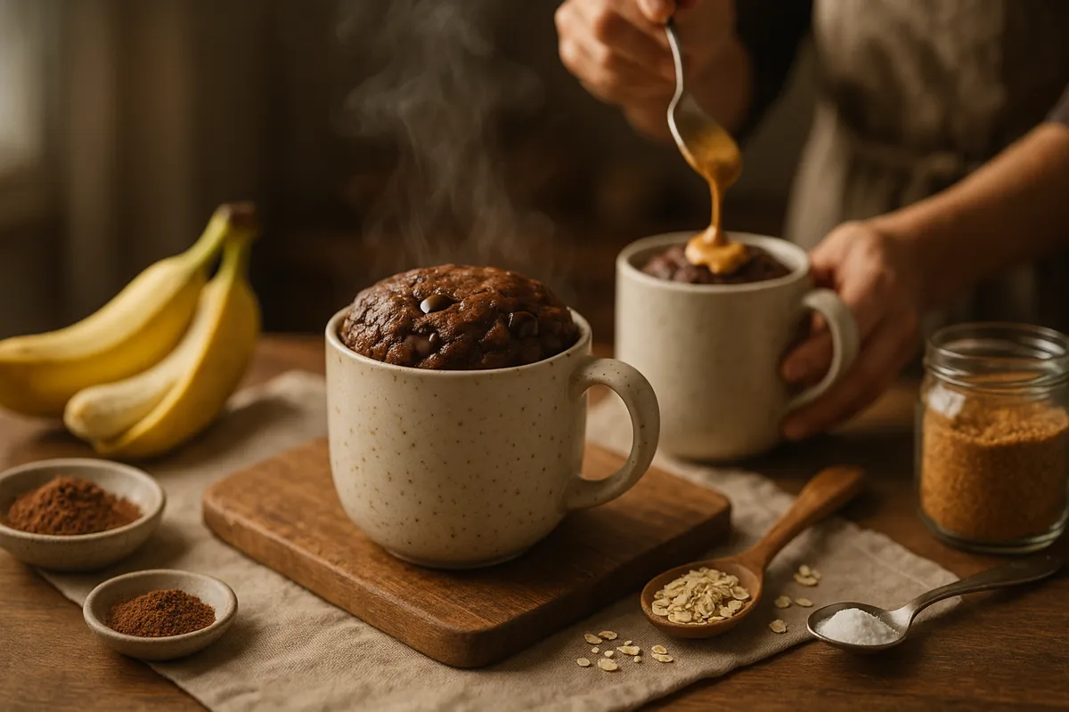 Esse Bolo de Caneca Vegano Está Bombando em Comunidades Fit
