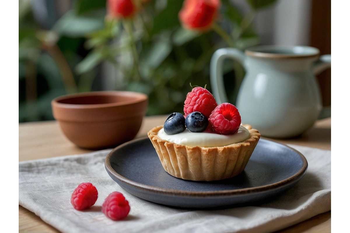 🍓 Mini Torta de Frutas Vermelhas Sem Açúcar Que Encanta os Olhos