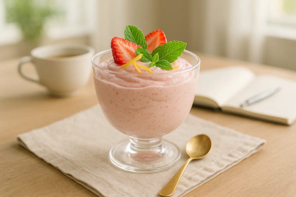 Mousse de Frutas com Textura de Nuvem e Zero Culpa
