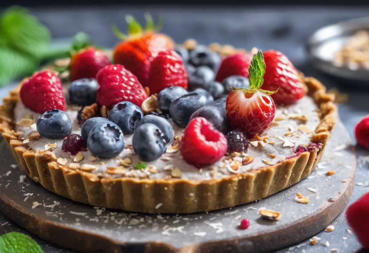 Receita de Torta Crua Está Dominando os Perfis Naturais