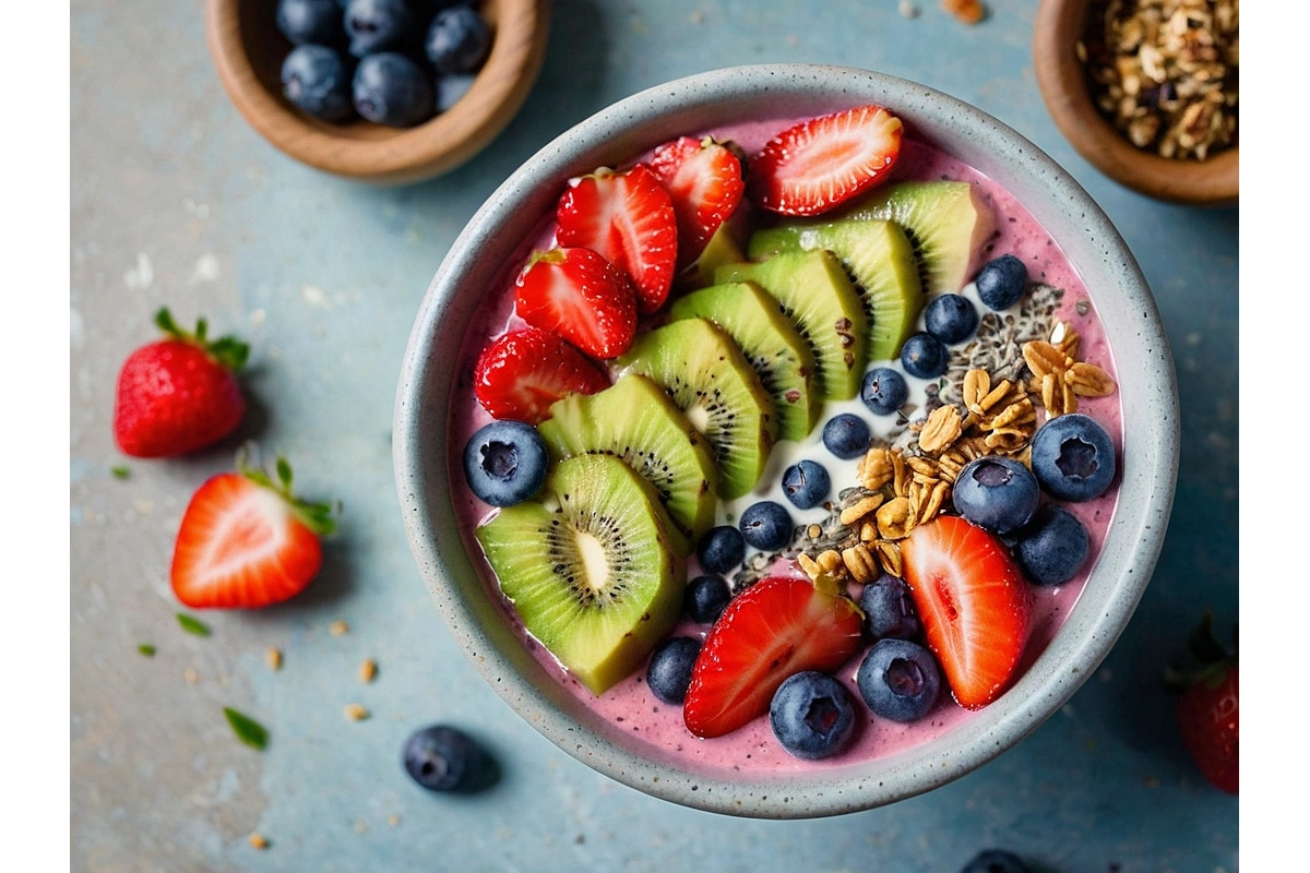 Smoothie Bowl Colorido Está Dominando o Feed — Veja Como Faço o Meu