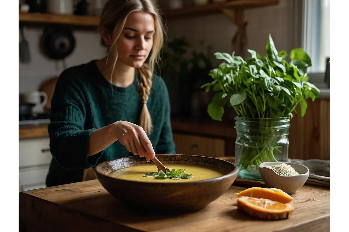 🥣 Sopa Detox de 10 Minutos Que Parece Receita de Chef