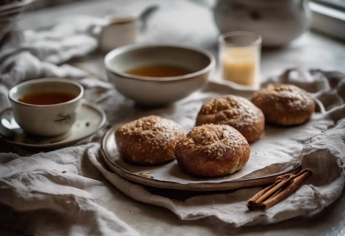 Bolinho de Chuva Fit com Banana e Aveia