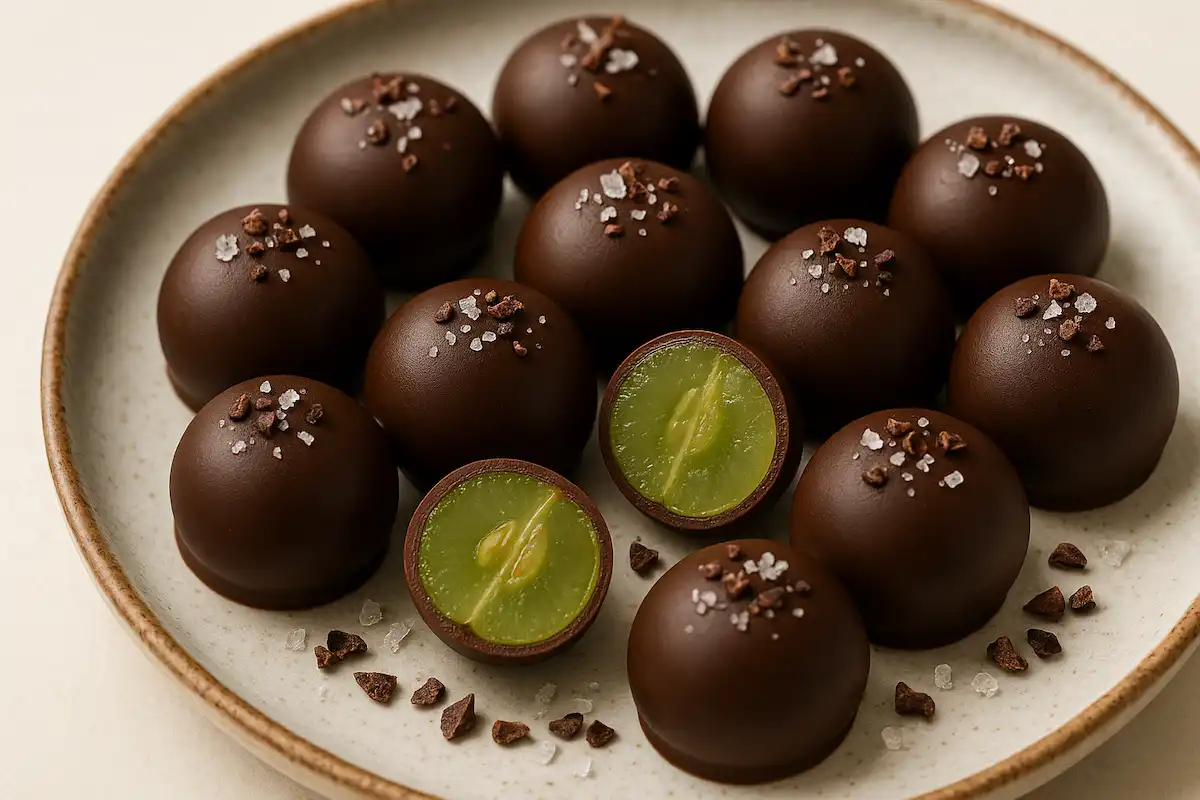Bombom de Uva com Chocolate 70%