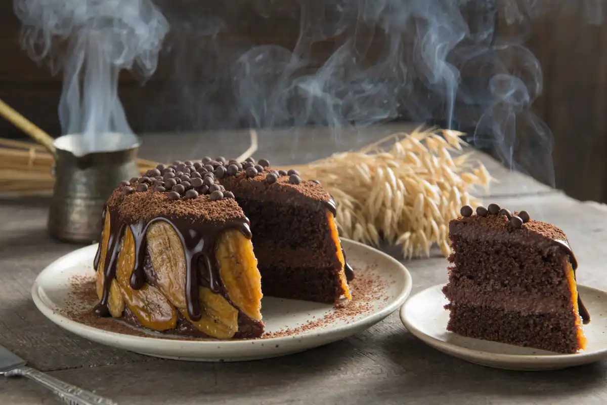 Bolo de Aveia com Cacau e Banana: O Clássico Fit que Todo Mundo Ama!