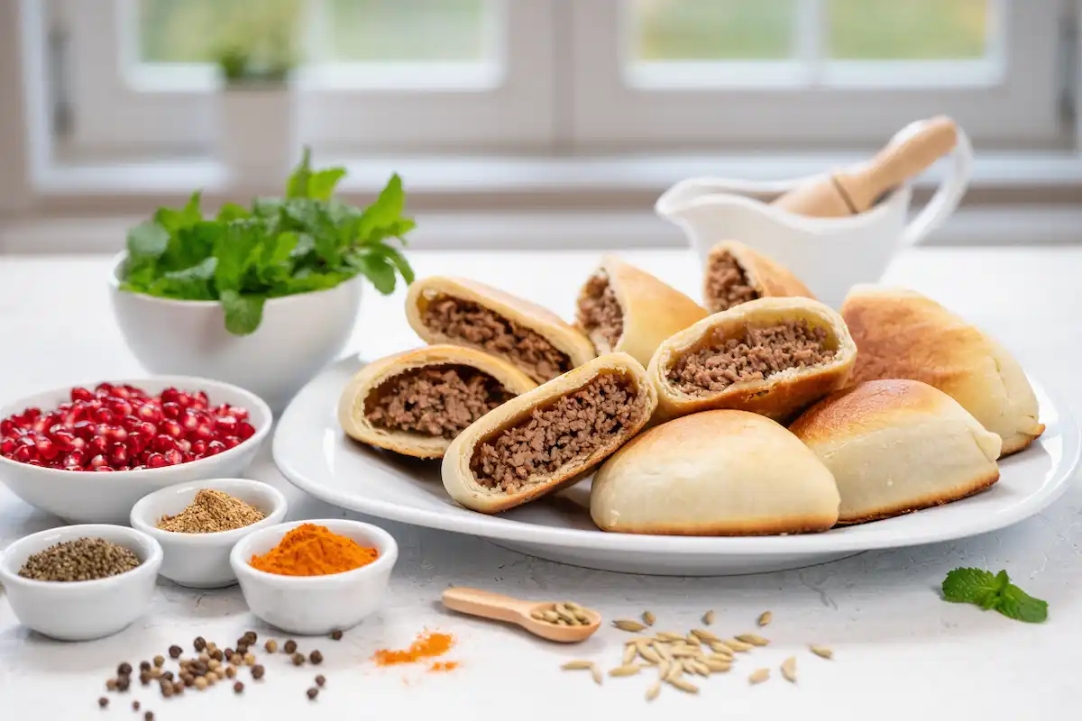 Esfiha Integral de Carne Magra com Massa de Aveia e Linhaça
