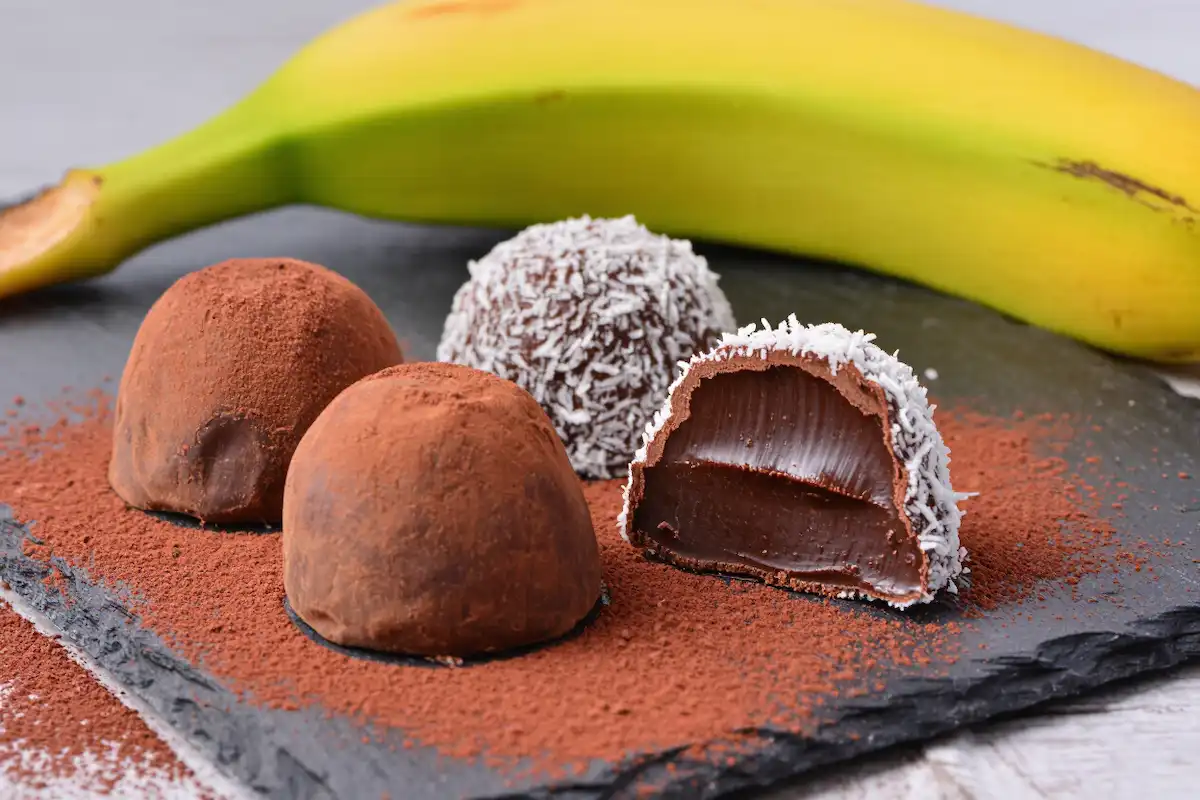 Trufa de Cacau com Biomassa de Banana Verde: O Doce que Alimenta sua Saúde!