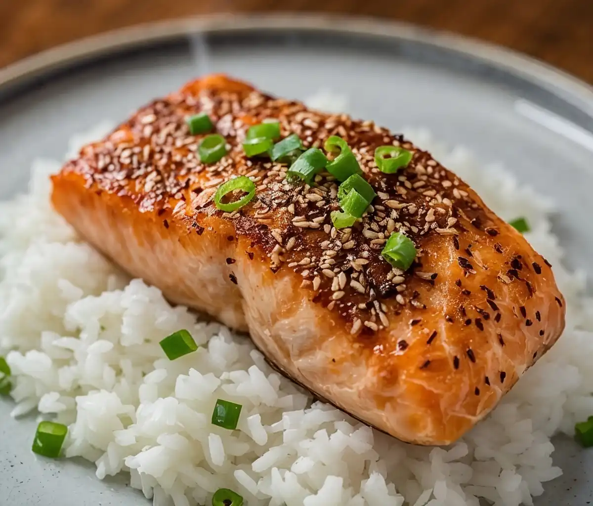 O Salmão com Crosta de Gergelim que Fica Pronto em 15 Minutos 🐟⏱️