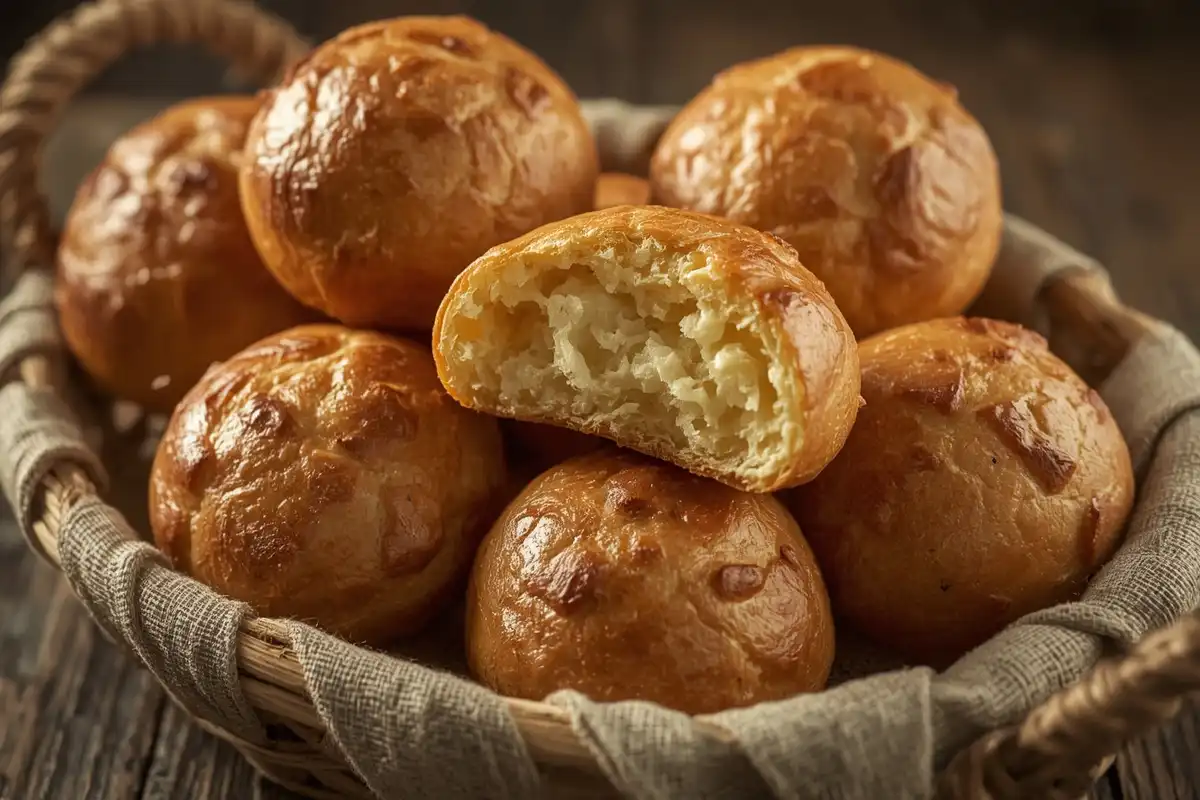 Pão de “Queijo” Vegano (Pão de Beijo) Que Cresce e Fica Douradinho