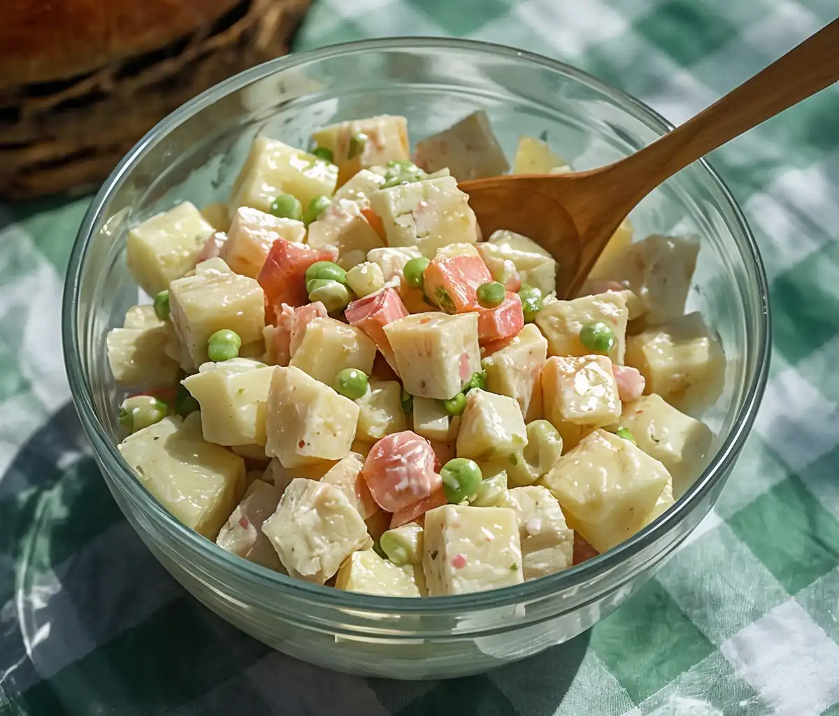 Salada de Maionese que Não Desanda e Fica Ainda Melhor no Dia Seguinte! 🥔✨