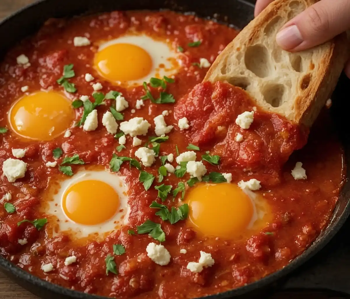 Shakshuka: A Receita de Ovos no Molho de Tomate que Conquistou o Mundo 🍳🍅