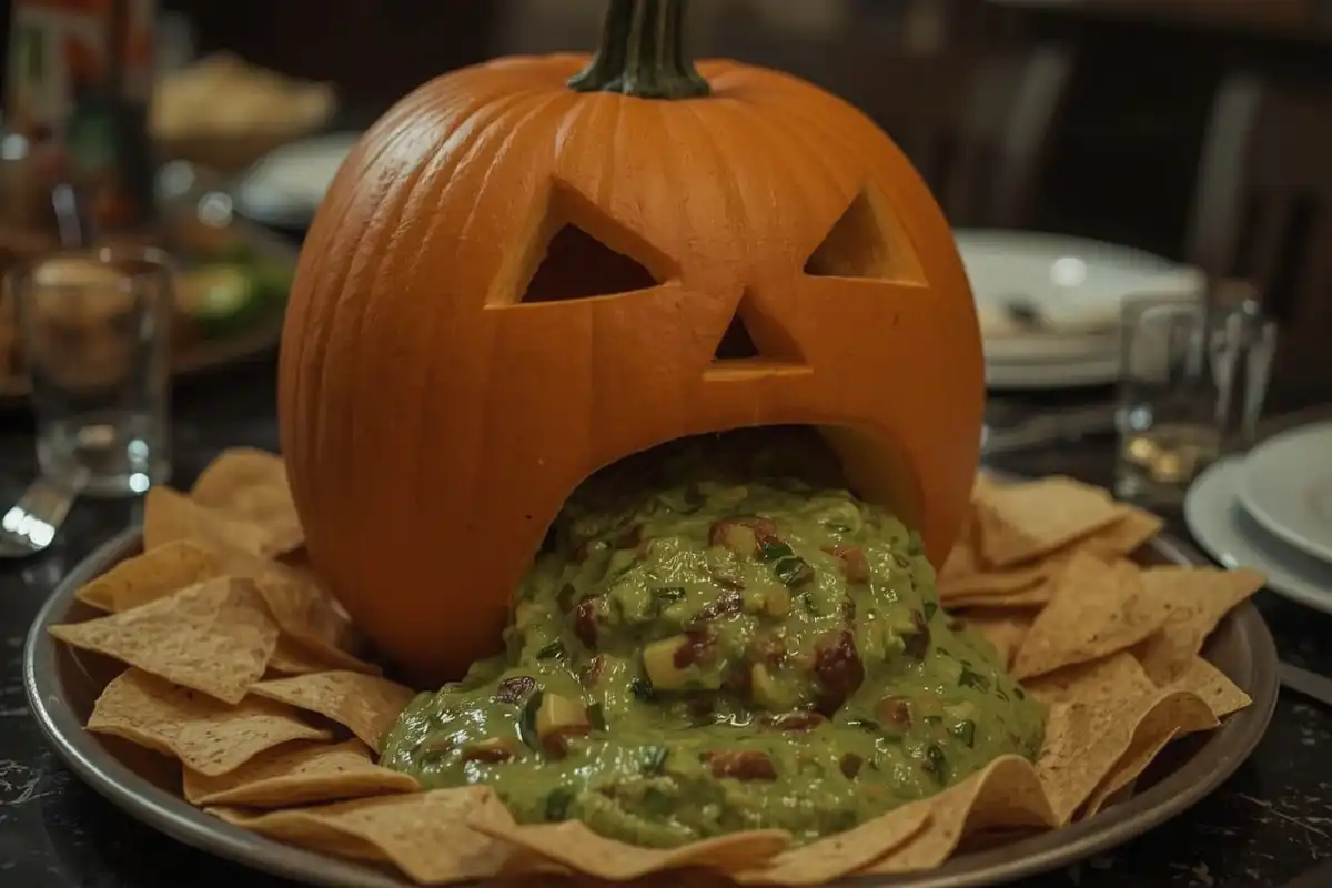🎃 Abóboras Vomitadas: O Guacamole Servido de um Jeito Nojento e Divertido