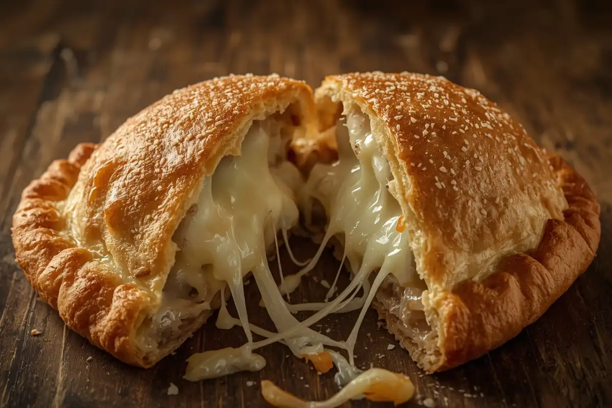 💣 O “Calzone” Frito de Queijo que é uma Bomba de Sabor