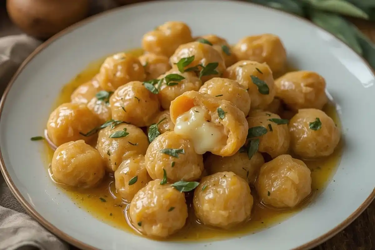 🍠 O “Nhoque” de Batata-Doce Recheado com Queijo