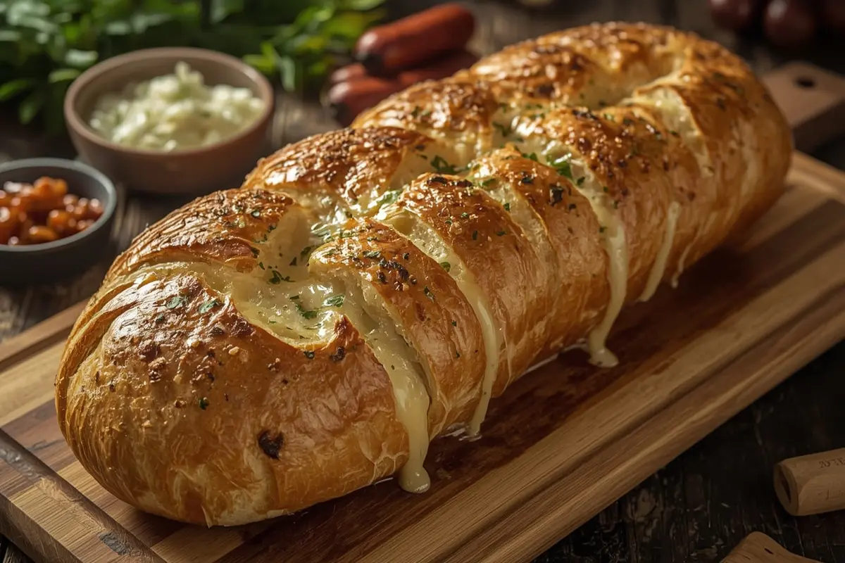 O Pão de Alho Recheado com Queijo que Vira o Evento Principal do Churrasco