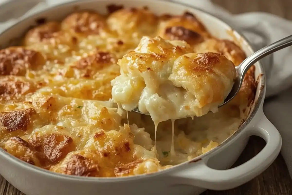 🥔 O Segredo da Batata Gratinada que Fica Cremosa e com a Casquinha Perfeita