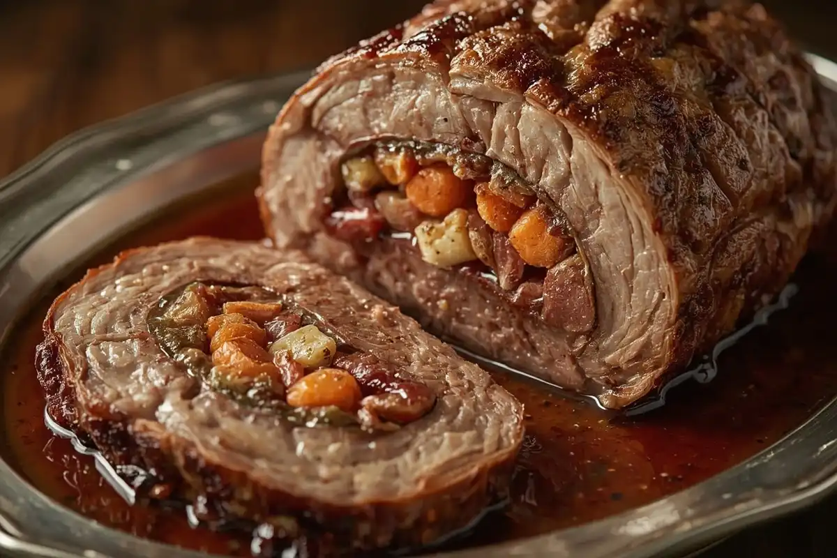 O Segredo do Lagarto Recheado que Fica Macio e Não Resseca