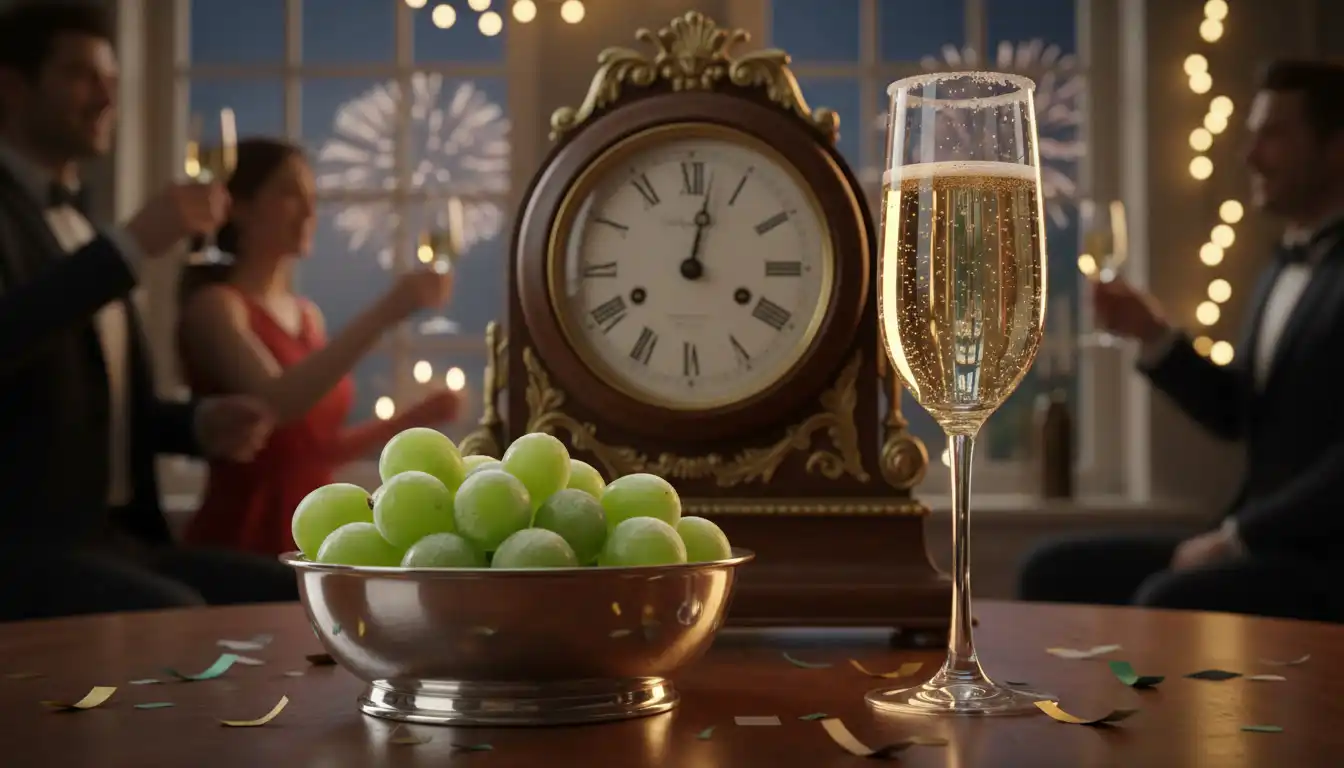 A Tradição de Comer Uvas na Virada do Ano