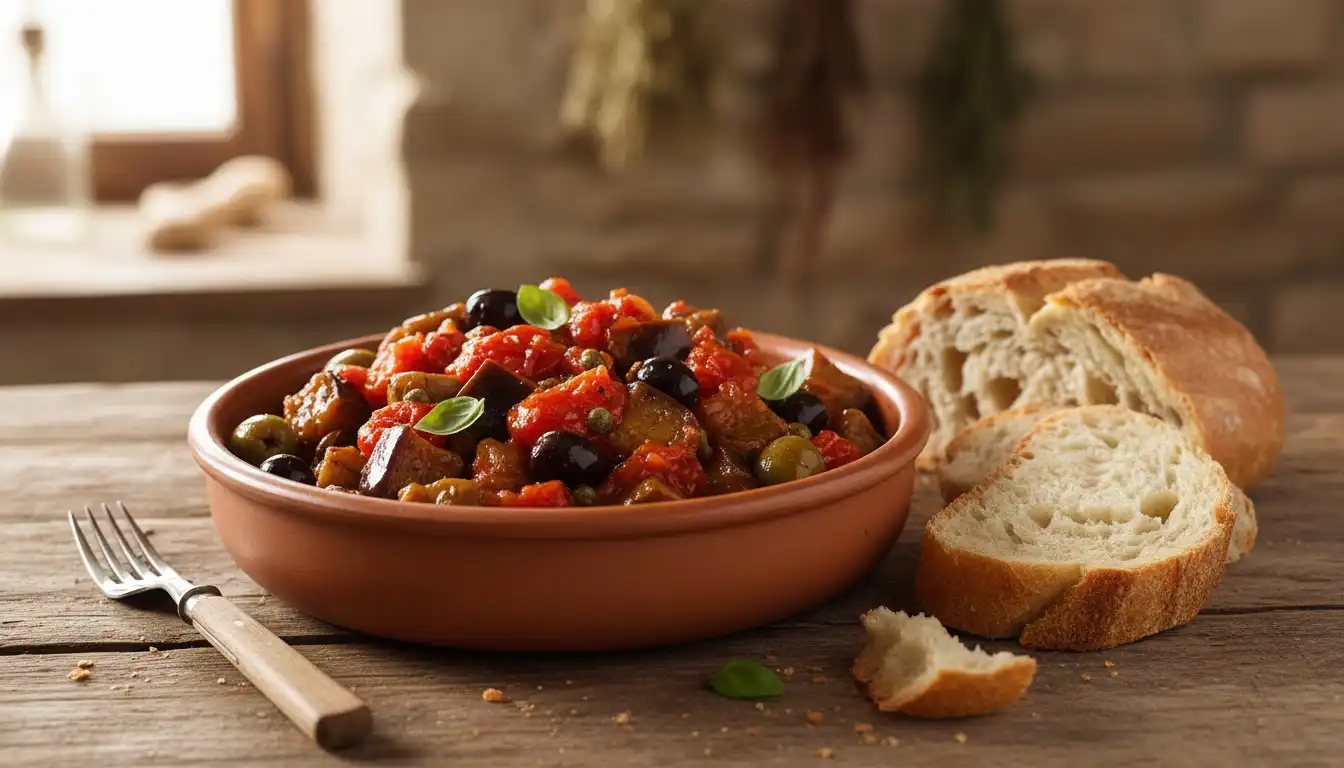 Como Fazer a Melhor Caponata de Berinjela para Antepastos