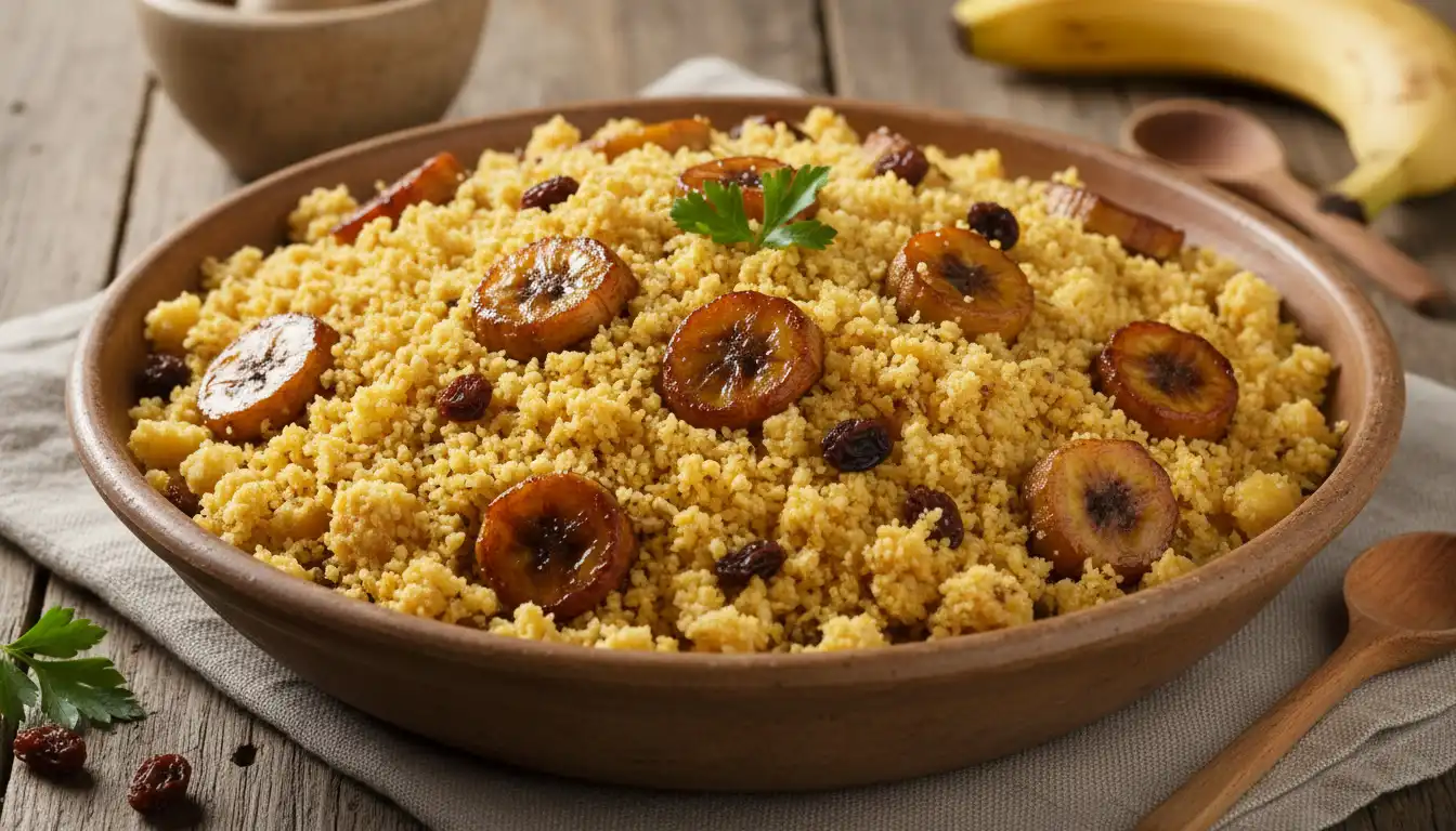 Como Fazer a Melhor Farofa de Banana para a Ceia