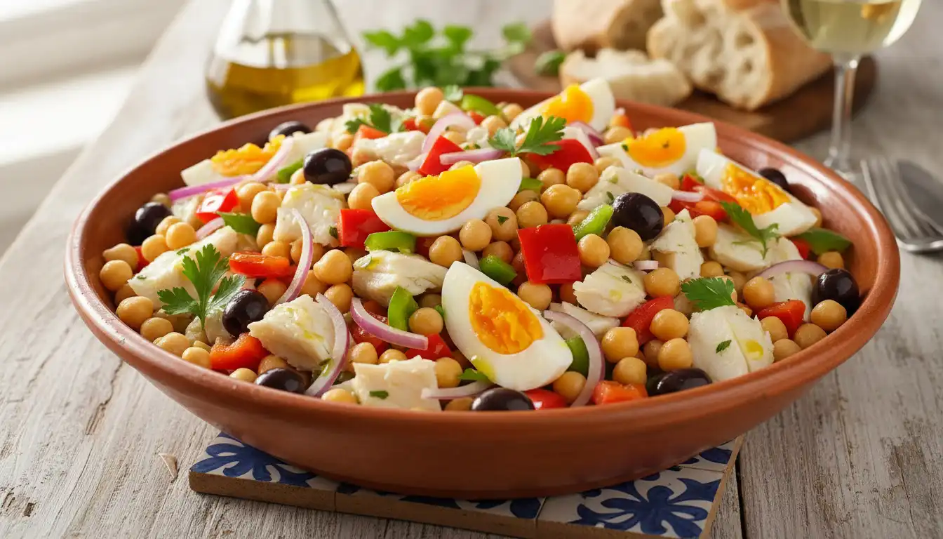 Como Fazer a Melhor Salada de Bacalhau com Grão-de-Bico