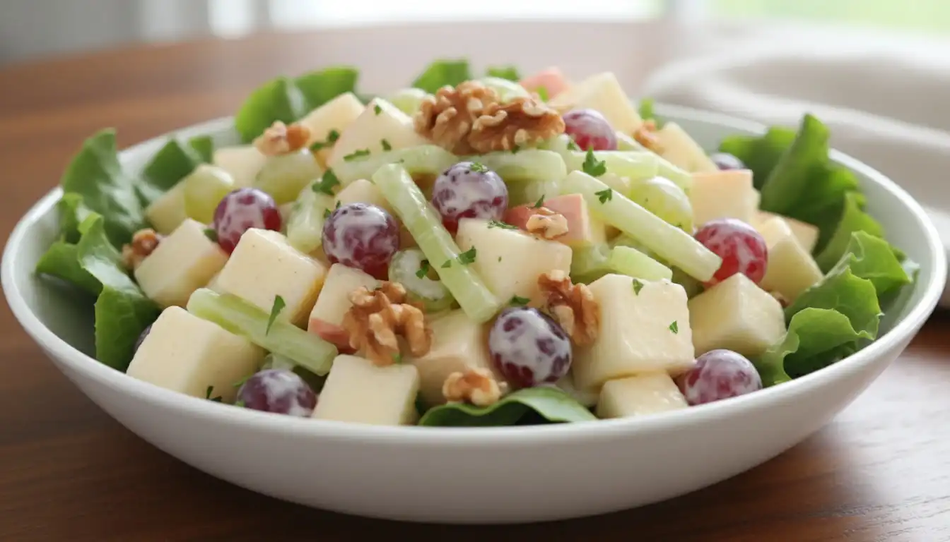 Como Fazer a Melhor Salada Waldorf para as Festas