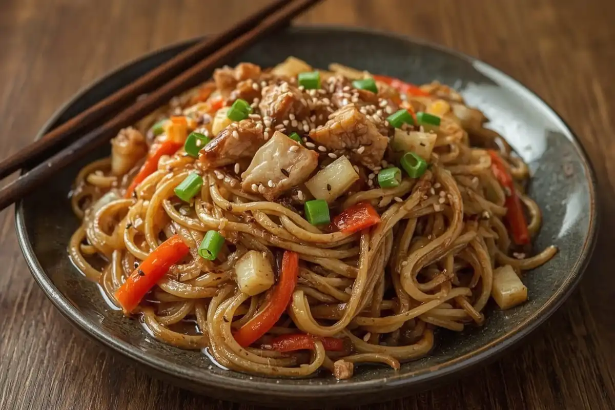 O Segredo do Yakisoba Caseiro com o Molho Igual ao do Restaurante