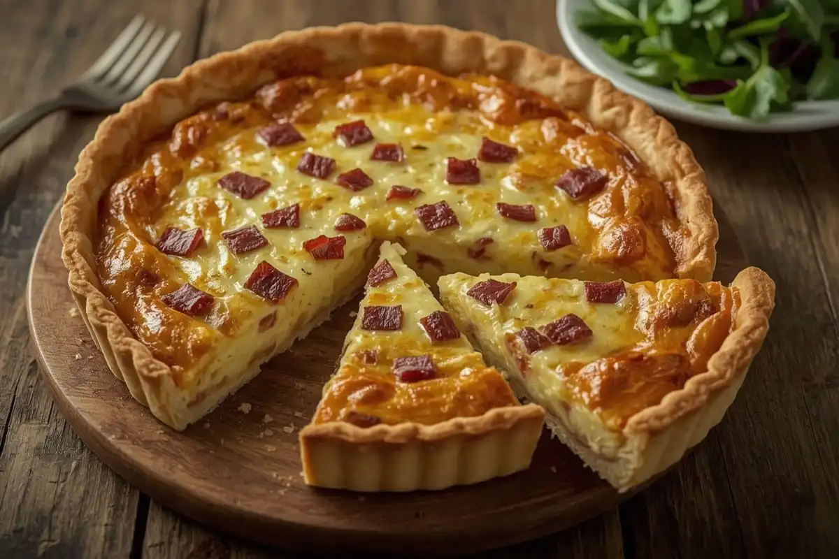 O Truque para Fazer uma Quiche Lorraine com a Massa Perfeita