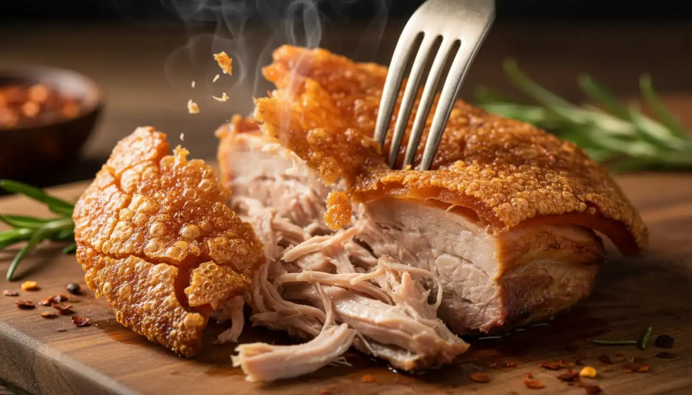 O Truque para um Leitão à Pururuca com a Pele Crocante