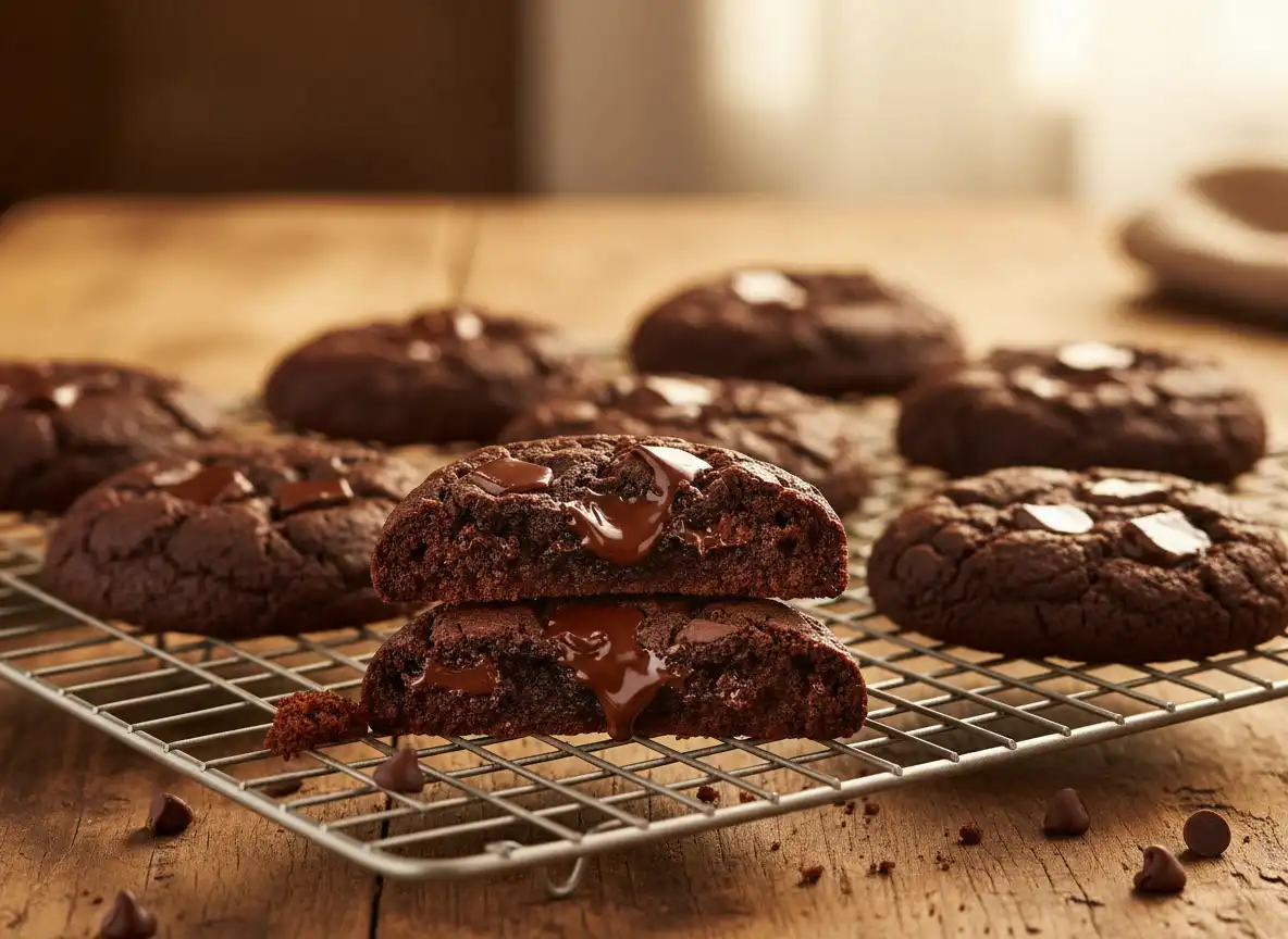 Cookies Fit de Aveia, Pasta de Amendoim e Cacau 70%