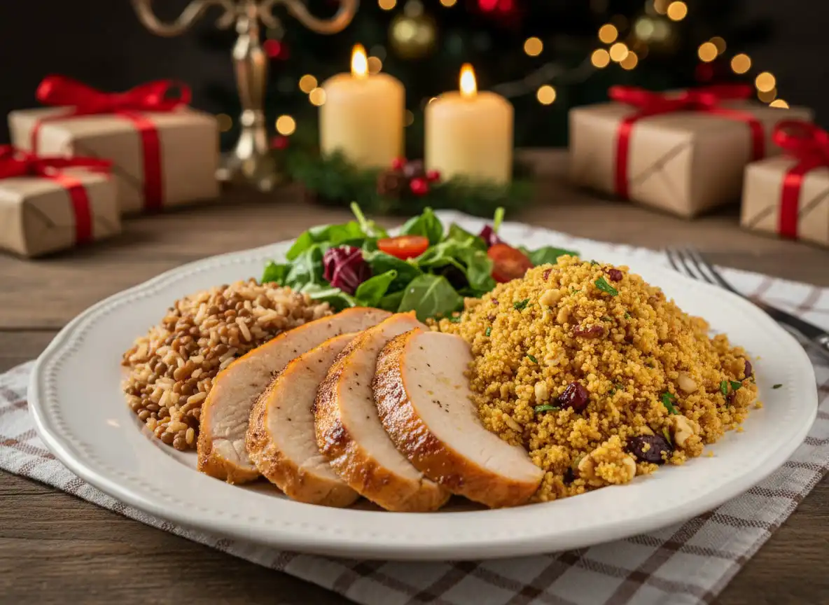 Farofa Funcional de Amêndoas com Damasco e Linhaça